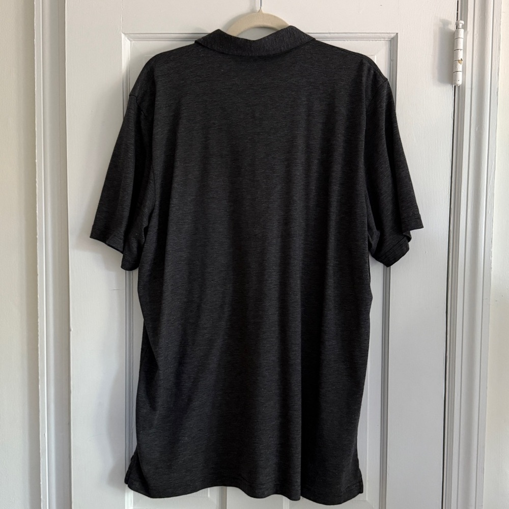 Travis Mathew ‘The Perfect Polo’ Golf or Casual Shirt Black/Grey Men’s XXL - Picture 3 of 9